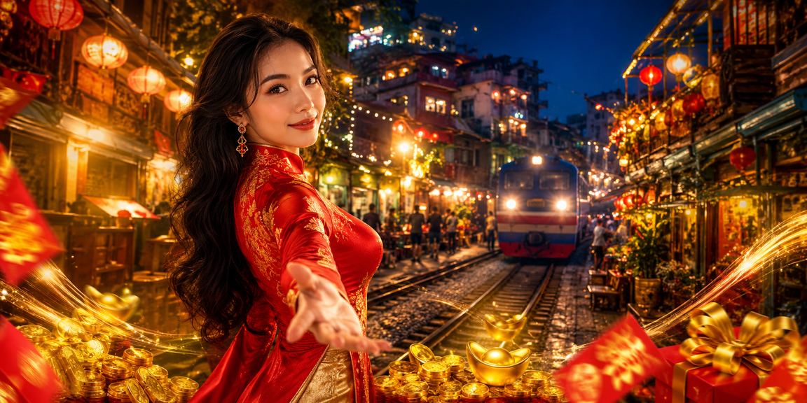 Người chơi tại Hà Nội trải nghiệm casino trực tuyến với trang phục áo dài truyền thống