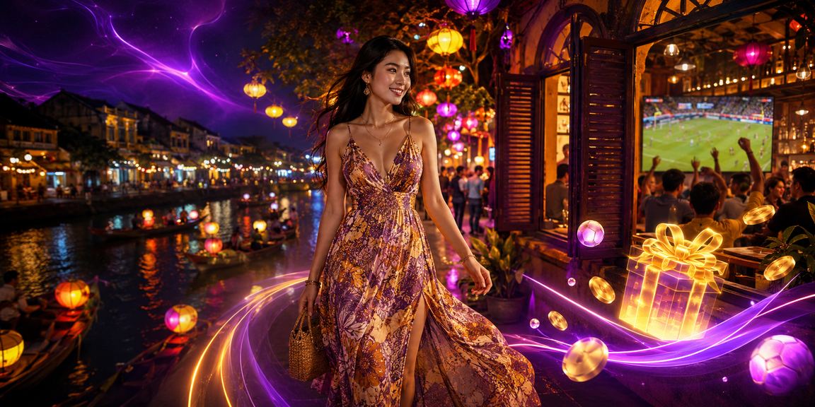 Người dùng xem cược thể thao tại Hội An bên tách cà phê Việt Nam buổi sáng bình yên