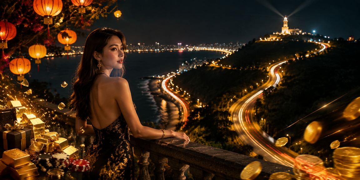 Người dùng tại Hội An gửi tiền và nhận bonus dưới ánh đèn lồng truyền thống